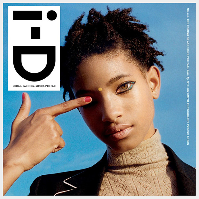Уиллоу Смит на обложке i-D Magazine